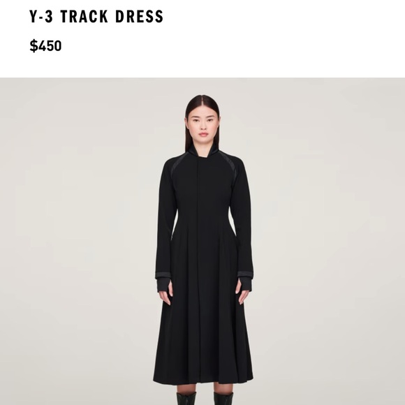 Yohji Yamamoto Dresses & Skirts - Yohji Yamamoto y3 adidas track dress